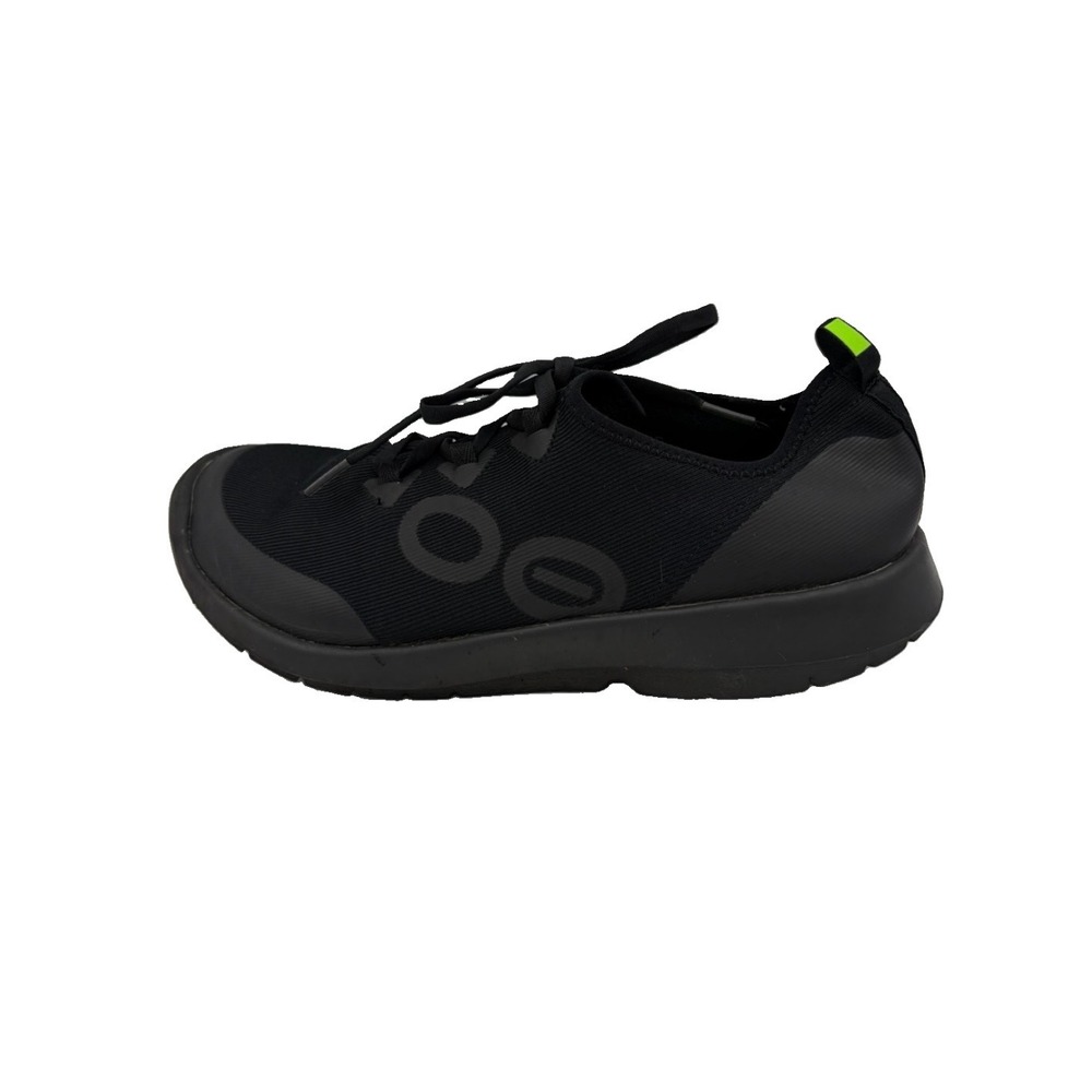 OOFOS OOmg Sport LS All Black Active Recovery Shoes Sneakers Men 11  Comfort
